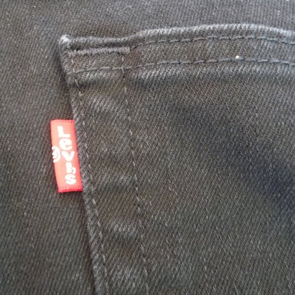 LEVI'S 541 JEANS BLACK 33x32 - Picture 4 of 8